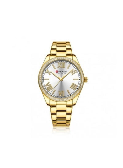 CURREN 9088 Women's Watch Steel Mesh Classic Simple Ladies Quartz Wristwatch With Gift Box