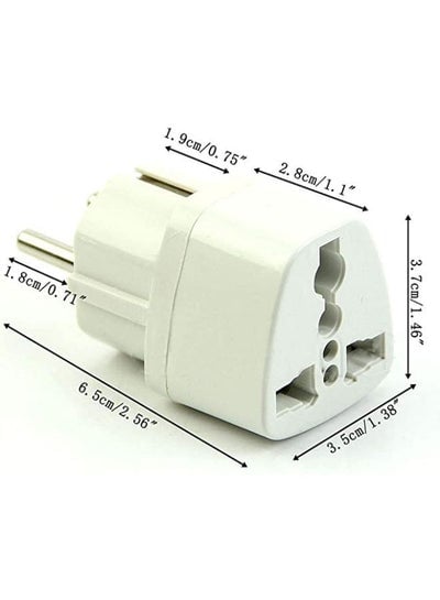 Power Adapter Converter Useful Socket Plug Europe Universal Power Adapter UK US AU to EU Travel Converter