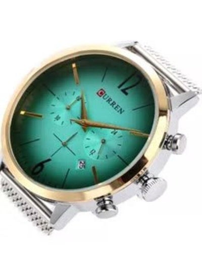 Men's 8313 Water Resistant Stainless Steel Analog Watch - Silver
