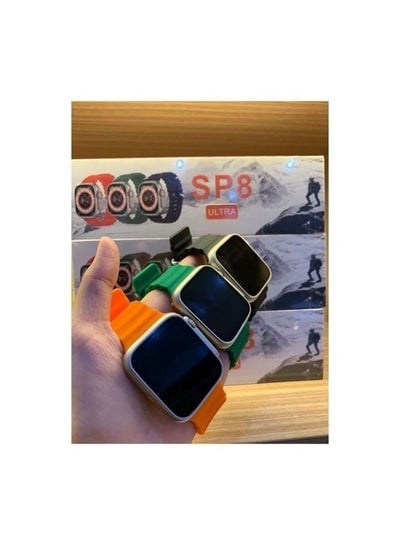 SP8 Ultra SmartWatch, Best Multimedia Watch For Men Women 45mm Space Aluminum Case Fun and Game’s Bluetooth Call