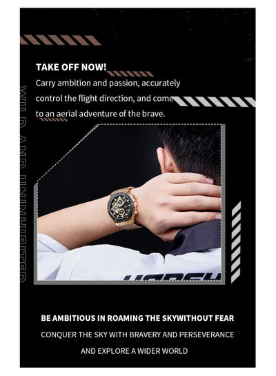 NAVIFORCE ساعة رجالية رياضية رجل ساعة اليد العلامة التجارية الفاخرة العسكرية كرونوغراف الفولاذ المقاوم للصدأ الأصلي الكوارتز الذكور ساعة 8027