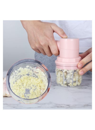 Electric Hand Mixer Food Chopper In Cordless Garlic Mincer Whisk Usb Rechargeable Egg Beater Handheld Chopper
