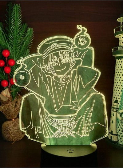 3d led night light Toilet-Bound Hanako kun 3D Led ANIME LAMP 7 Color Changing Nightlights Hanako kun Lampara For Xmas Gift