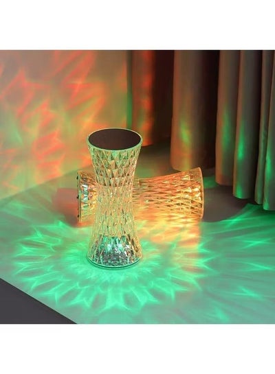 Crystal Table Lamps Diamond Lamp With Multicolor Light Sensor Touch