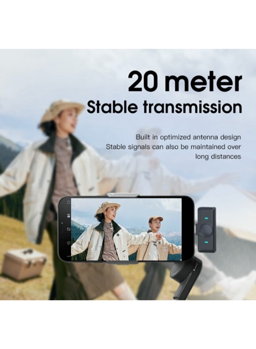 Dual Microphone System Designed for Enhanced Audio Capture Particularly Useful for Content Creation Like Vlogs, Interviews and Live Streaming
