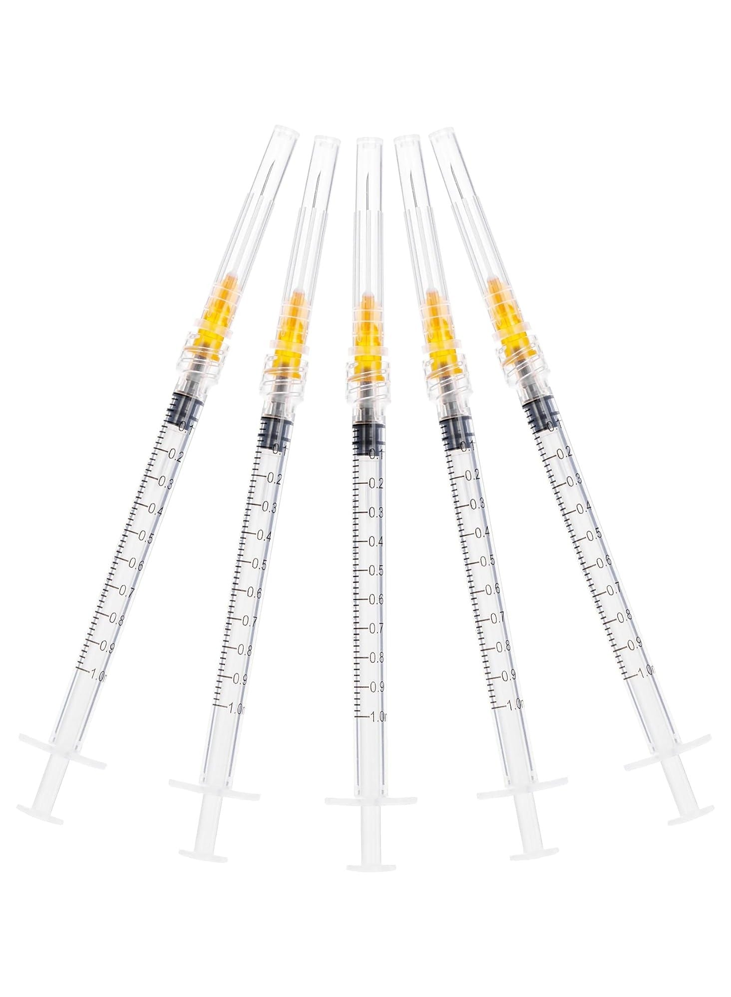 3W Healthcare Disposable 1ML 25G 5\8 Inch Individually Packaged