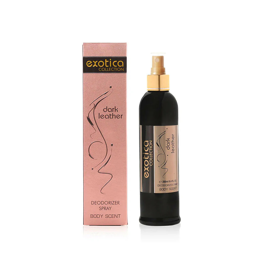 EXOTICA DARK LEATHER BODY SCENT 250ML