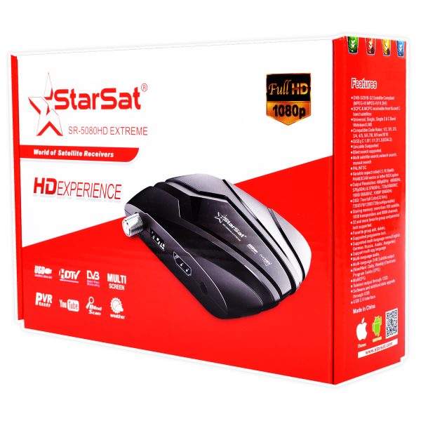 StarSat SR-5080HD Extreme Full HD Receiver