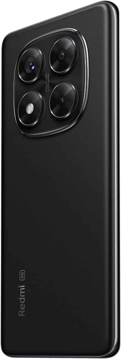 Xiaomi Redmi Note 14 Pro 5G Mobile (Midnight Black 12GB RAM, 512GB Storage) | 200MP pro-grade AI camera system |Curved 6.67" 120Hz AMOLED display | 5110 mAh (typ) battery
