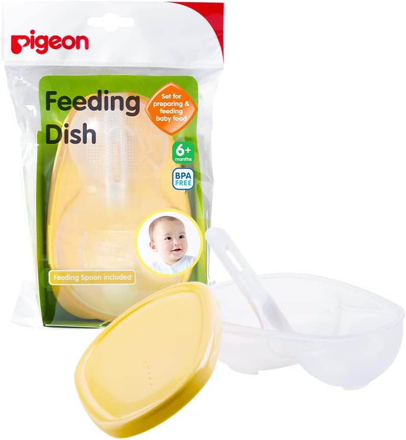 Pigeon, Feeding Dish, For Refrigerator Storage, With Feeding Spoon, Bpa Free