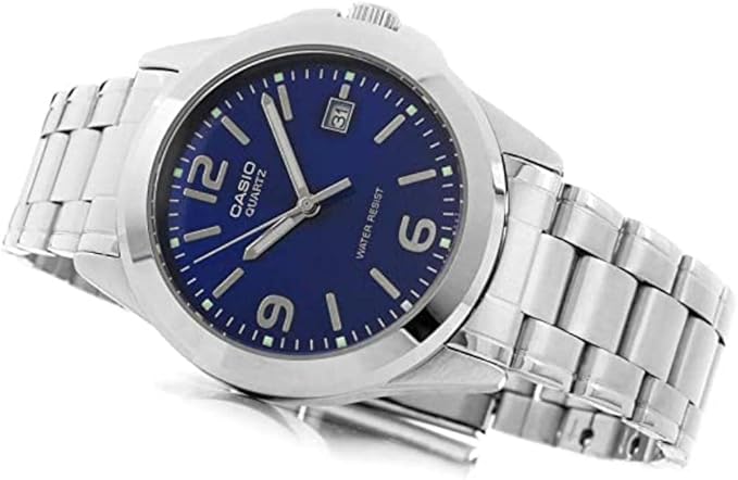 Casio Dress Watch Analog-Digital Display for Men MTP-1215A-2A2