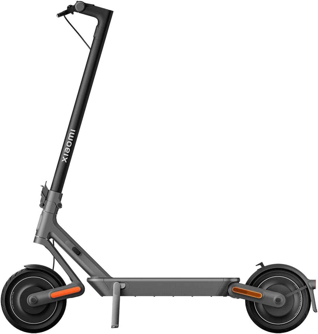 Xiaomi Electric Scooter 4 Ultra Black with Dual Suspension System up 25 Km/H Maximum Speed | 70km Super long range battery life | Xiaomi DuraGel 10 Inch Tire 2023 Model, 1260X1200mm
