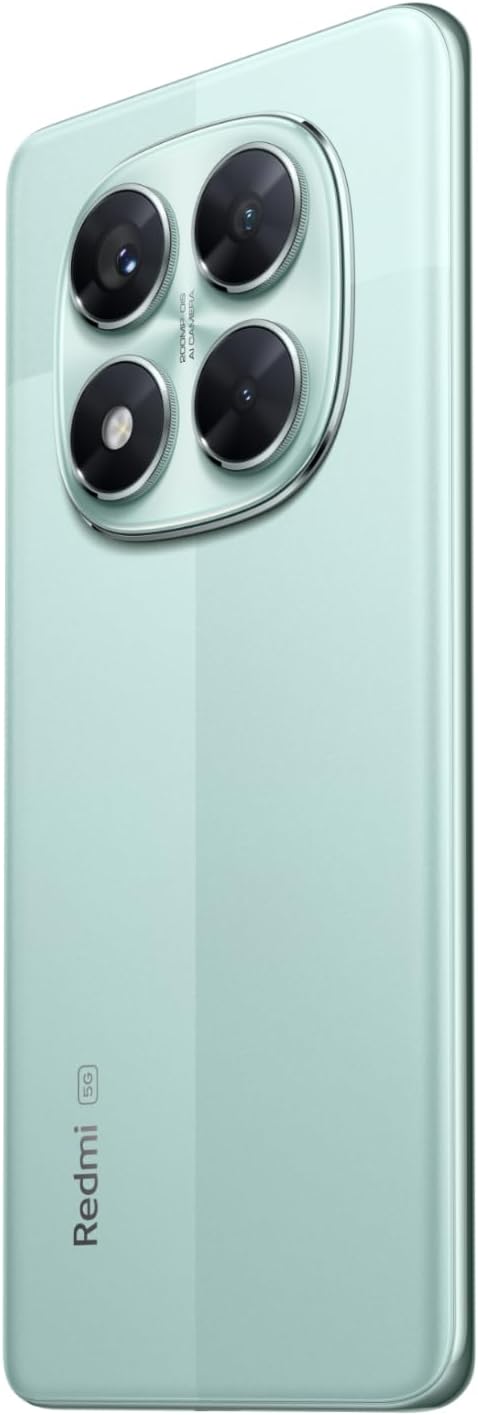 Xiaomi Redmi Note 14 Pro 5G Mobile (Coral Green 12GB RAM, 512GB Storage) | 200MP pro-grade AI camera system |Curved 6.67" 120Hz AMOLED display | 5110 mAh (typ) battery