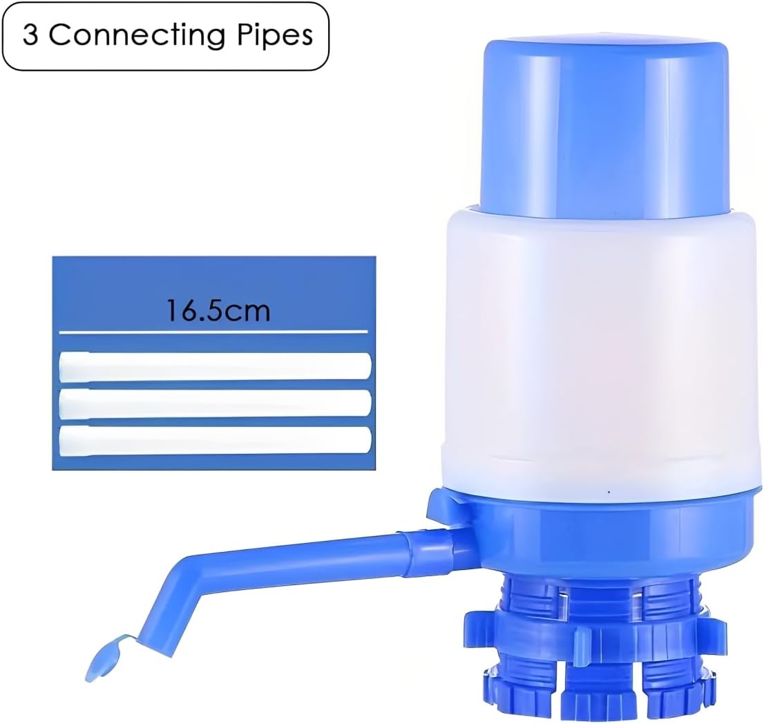 HUILE by HEXAR Water Pump, Manual Water Pump, Gallon Bottles Pump, Manual Water Bottle Pump, High-end Water Pump, Easy Portable Manual Hand Press Dispenser Water Pump