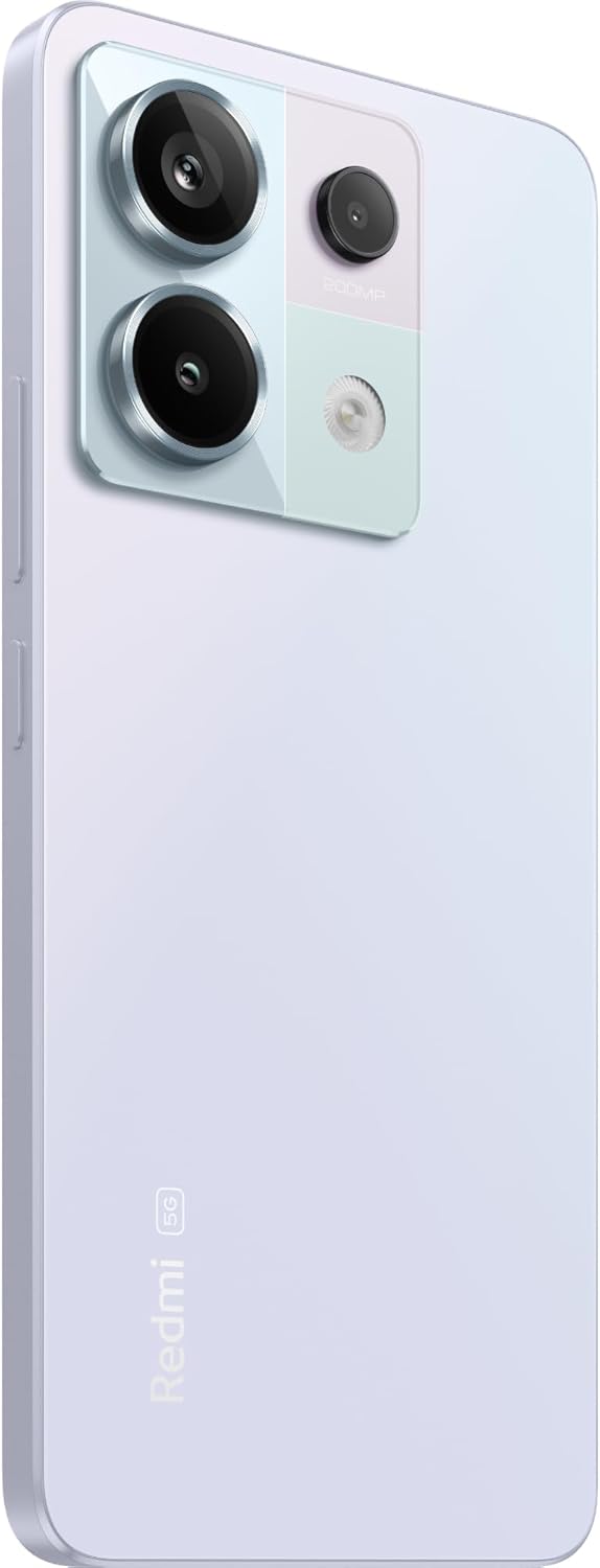 Xiaomi Redmi Note 13 Pro 5G (Aurora Purple 12GB RAM, 512 Storage) - Ultra-clear 200MP camera with OIS |1.5K 120Hz AMOLED display | Immersive viewing with ultra-thin bezels | Snapdragon®7s Gen 2