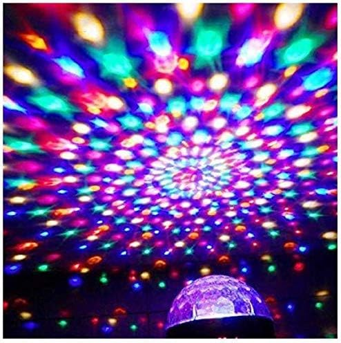 كرة ضوء كريستالية سحرية LED المسامية، أضواء حفلات ديسكو دي جي