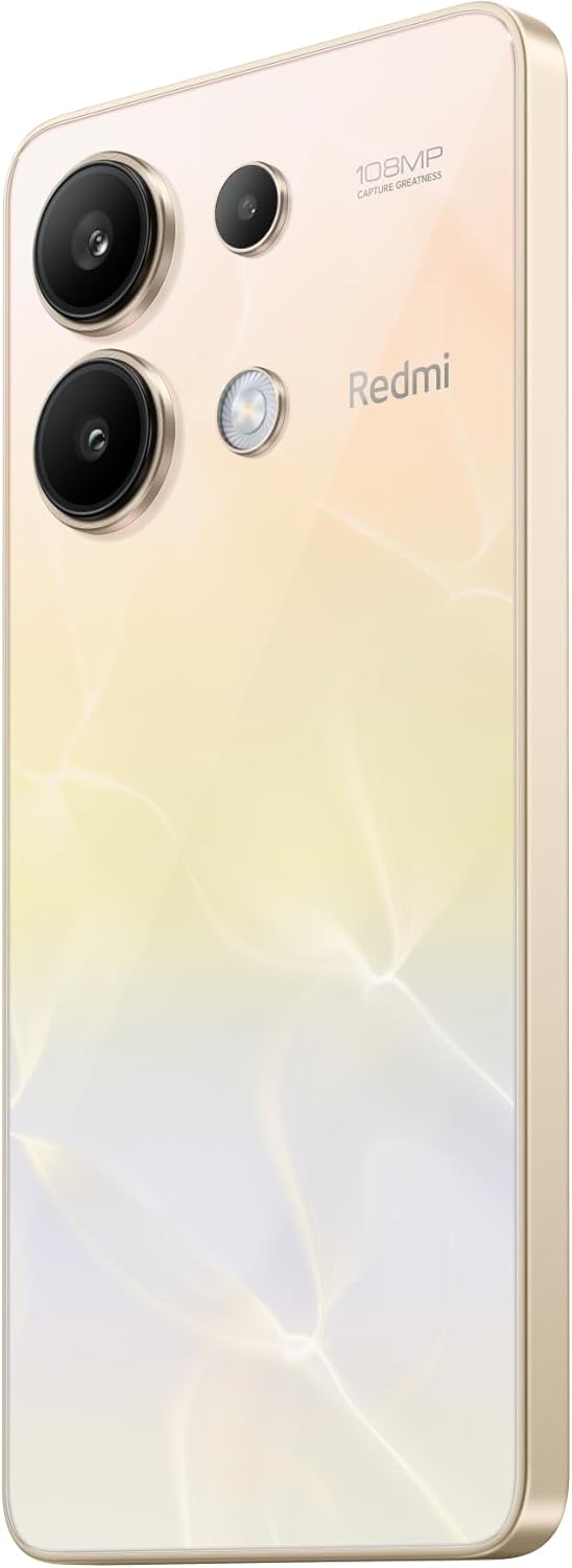 Xiaomi Redmi Note 13 (Ocean Sunset 8GB RAM, 256 Storage) - Super-clear 108MP triple camera |120Hz FHD+AMOLED display | Immersive viewing with ultra-thin bezels | Secure in-screen fingerprint sensor