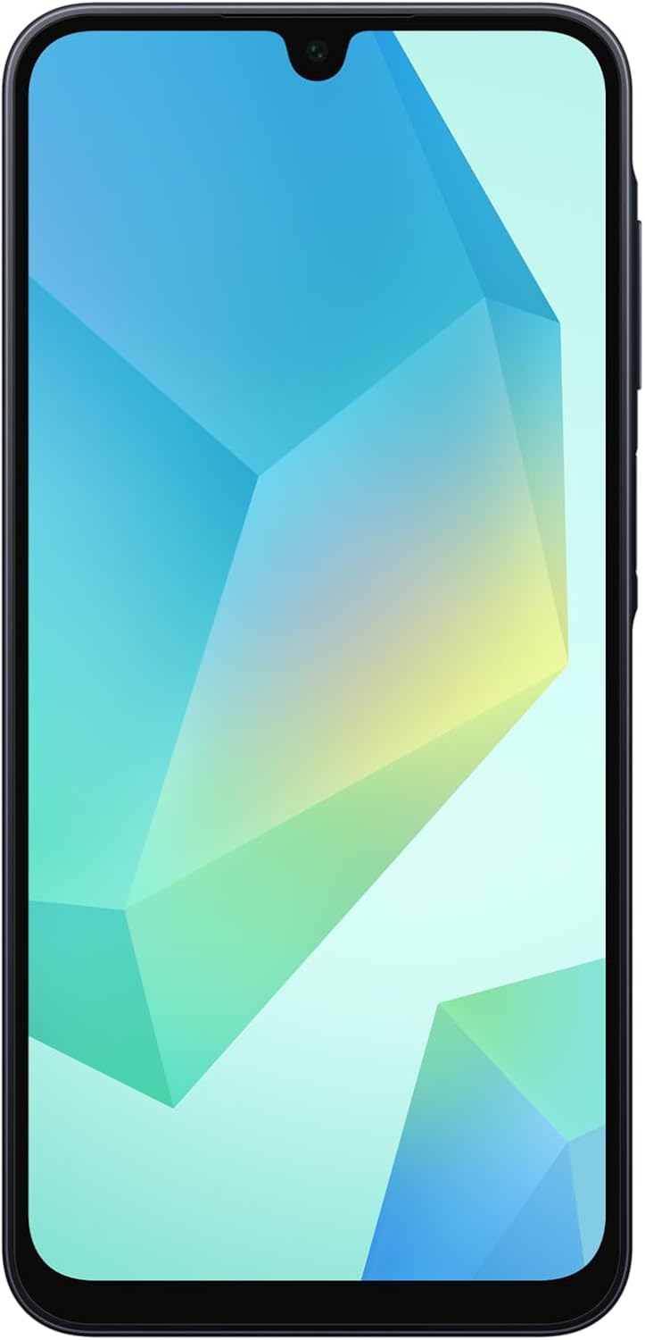 Samsung Galaxy A16 LTE, Android Smartphone, Dual SIM Mobile Phone, 4GB RAM, 128GB Storage, Black (UAE Version)