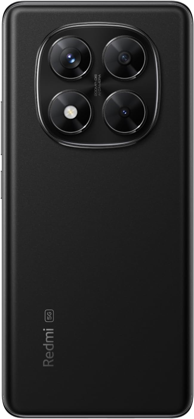 Xiaomi Redmi Note 14 Pro 5G Mobile (Midnight Black 12GB RAM, 512GB Storage) | 200MP pro-grade AI camera system |Curved 6.67" 120Hz AMOLED display | 5110 mAh (typ) battery