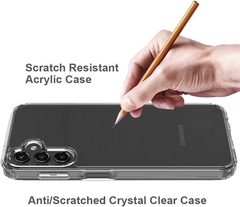 PROTECT  Samsung A35 Lucid Phone Case, Anti Scratch, Bundle, Screen Protector included, Protective, Clear, LSAMA35