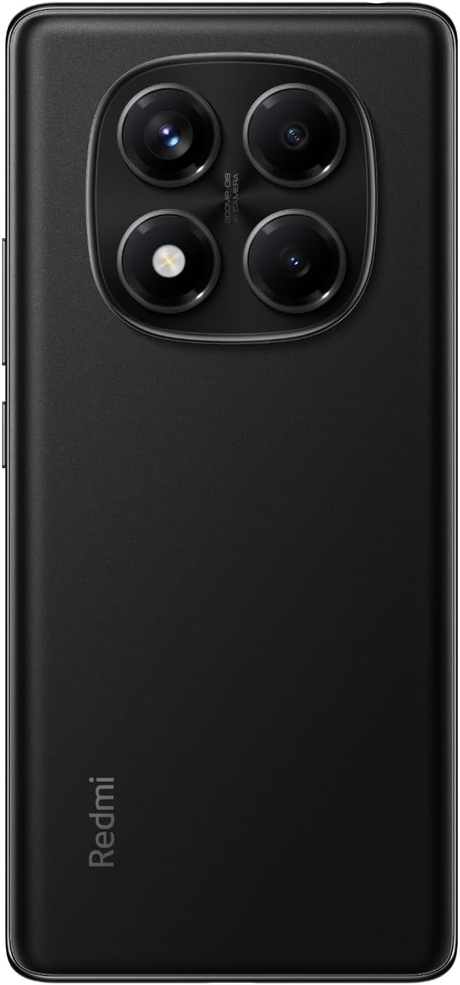 Xiaomi Redmi Note 14 Pro 4G Mobile (Midnight Black 12GB RAM, 512GB Storage) | 200MP pro-grade AI camera system |Curved 6.67" 120Hz AMOLED display | 5500 mAh (typ) battery