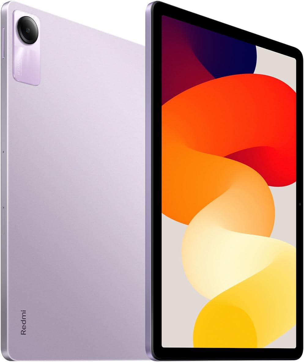Xiaomi Redmi Pad SE (Lavender Purple 8GB RAM, 256 Storage) - 11" FHD+ eye-care display |6nm Snapdragon® 680 Mobile Platform | Smooth 90Hz refresh rate | Quad speakers with Dolby Atmos®