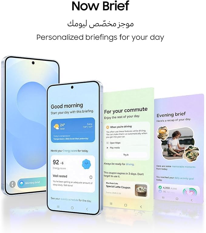 Samsung Galaxy S25 Dual SIM Mint 12GB RAM 256GB 5G - Middle East Version
