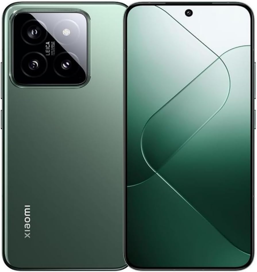 Xiaomi 14 5G Mobile, Jade Green (12Gb Ram+512 Gb) | Snapdragon 8 Gen 3| 6.36" Amoled 120Hz display | Leica Triple Lens Camera 50+50+50MP, 32MP Front camera