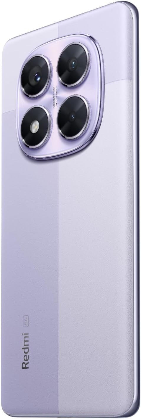 Xiaomi Redmi Note 14 Pro 5G Mobile (Lavender Purple 12GB RAM, 512GB Storage) | 200MP pro-grade AI camera system |Curved 6.67" 120Hz AMOLED display | 5110 mAh (typ) battery
