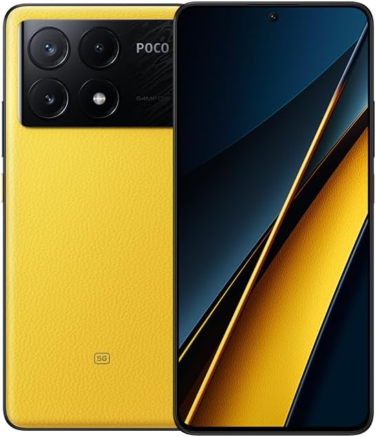 Xiaomi POCO X6 Pro Dual SIM Yellow 12GB RAM 512GB 5G