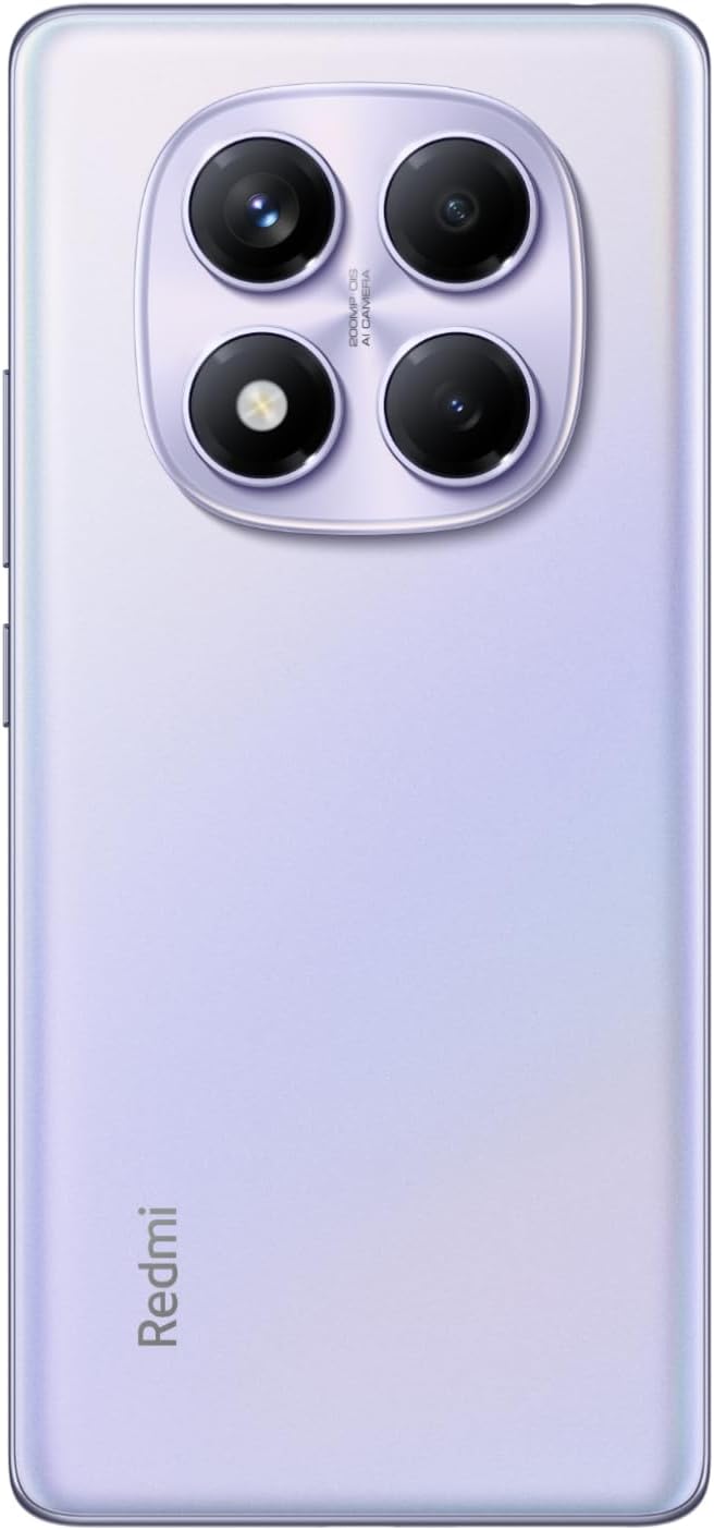 Xiaomi Redmi Note 14 Pro 4G Mobile (Aurora Purple 8GB RAM, 256GB Storage) | 200MP pro-grade AI camera system |Curved 6.67" 120Hz AMOLED display | 5500 mAh (typ) battery