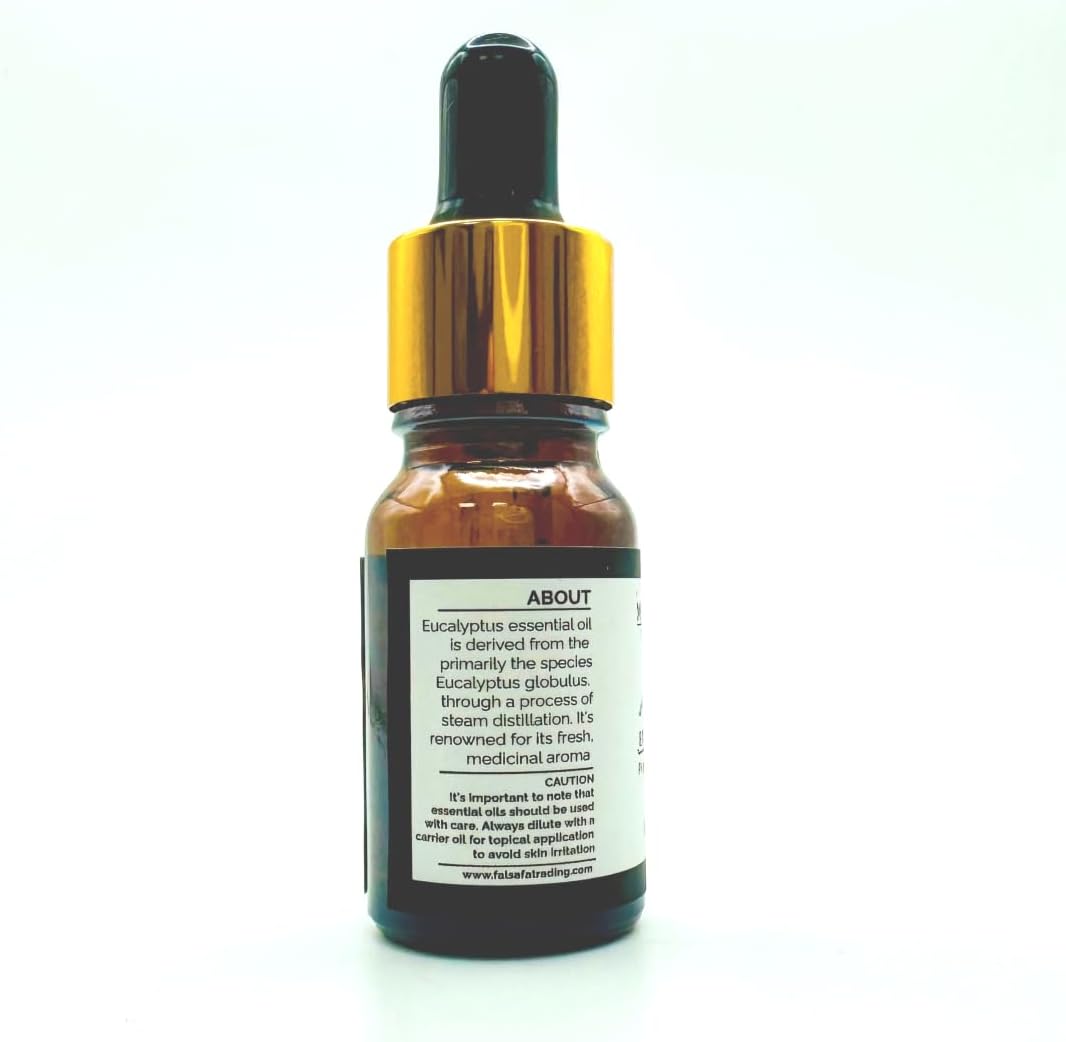 MedspaClinic Eucalyptus Essential Oil - 100% Pure and Natural - Aromatherapy for Respiratory Support and Relaxation - 10ml | 0.33oz Bottle
