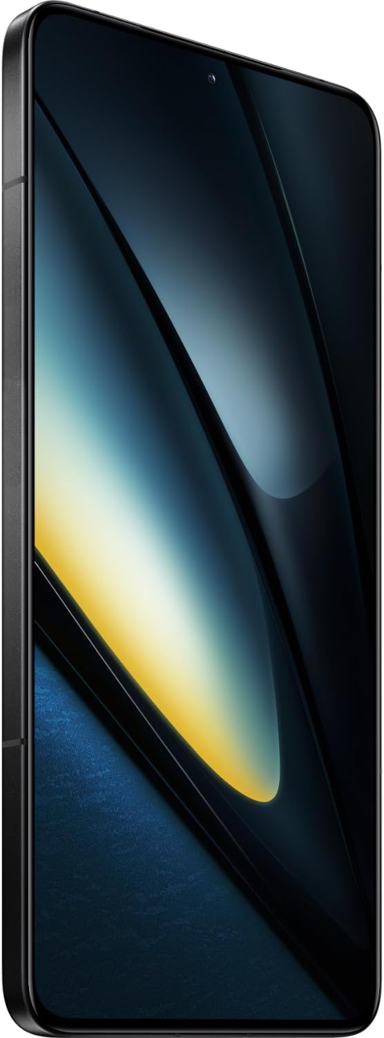 هاتف شاومي بوكو F6 برو 5G، أسود (12 جيجابايت رام + 512 جيجابايت) | معالج سنابدراجون 8 الجيل الثاني | شاشة AMOLED 120 هرتز، 6.67 بوصة | كاميرا ثلاثية مع مثبت بصري (OIS) 50+8+2 ميجابكسل، كاميرا أمامية 16 ميجابكسل