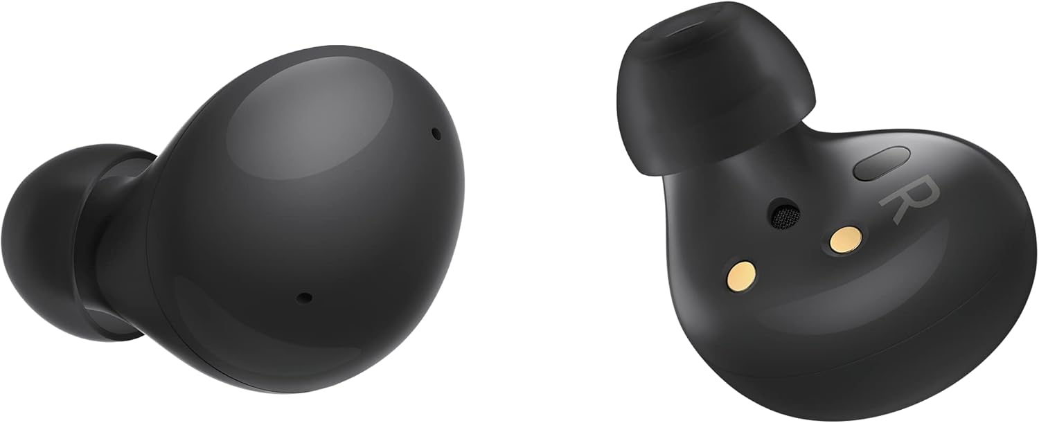 Samsung Galaxy Buds2 Earbuds with Charging Case ANC and Sound Customization, Graphite, R177NZKAMEA, Small, Wireless