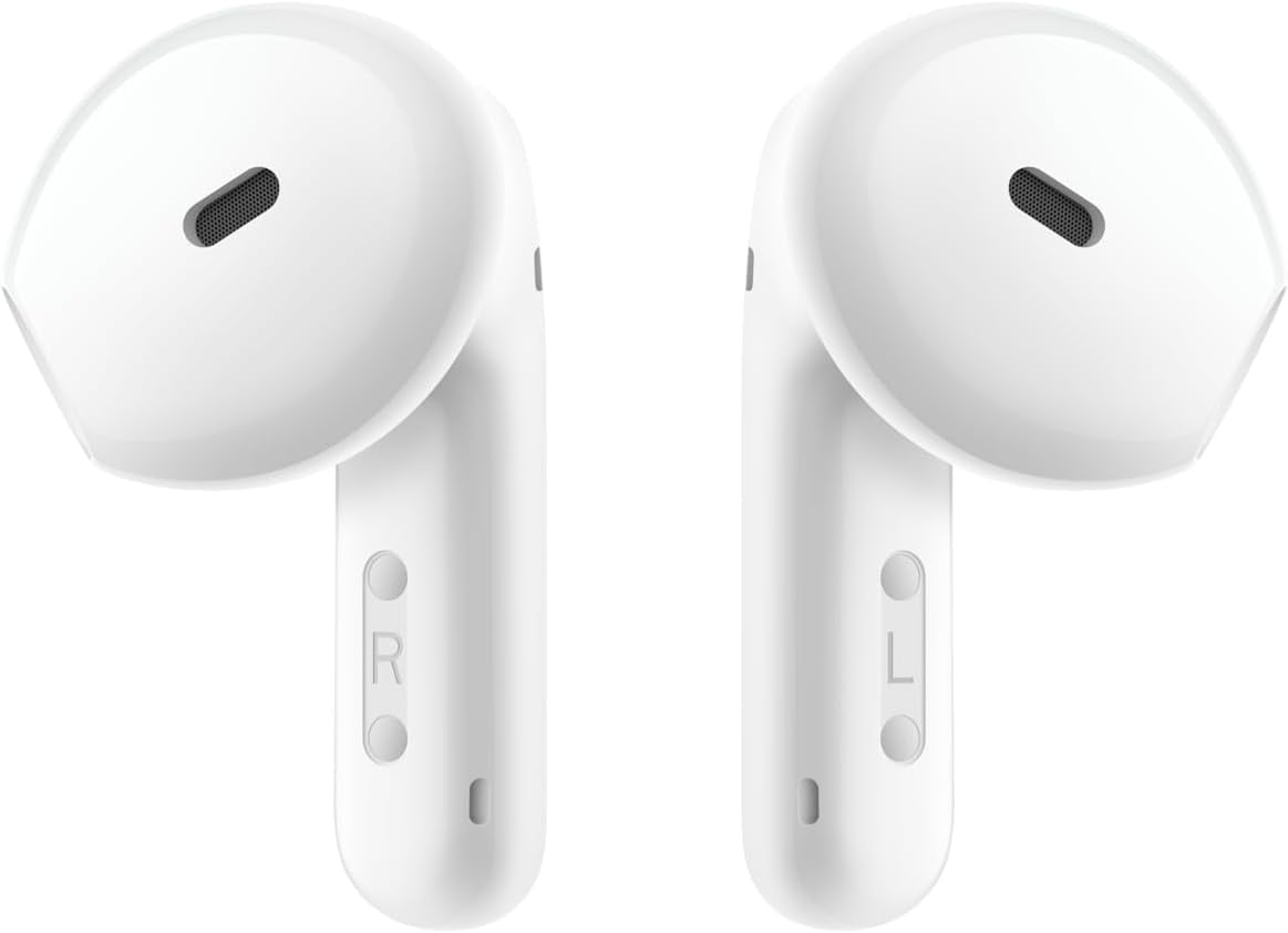 XIAOMI Redmi Buds 6 Active Wireless Earbuds, 14.2mm Dynamic Driver, Clear Call with Dual Mic, Bluetooth 5.4, 30-Hour Battery Life, Lightweight Design – White