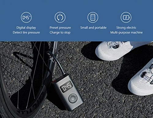 Xiaomi Electric Air Pump Mijia Rechargeable inflator 150PSI Smart Digital Tire Pressure Detection for Football Car Bike Pump