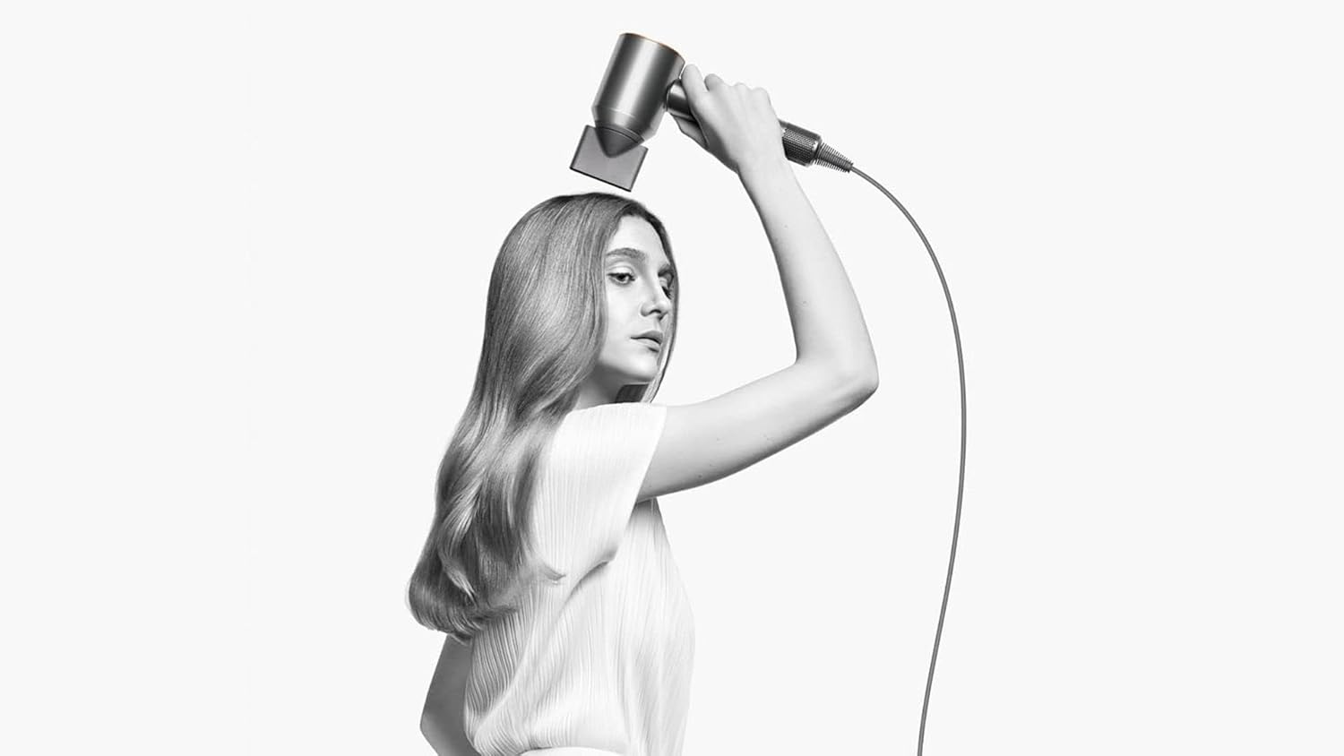 Dyson Supersonic™ hair dryer (Nickel/Copper) [Five styling attachments including the new Flyaway attachment]- red