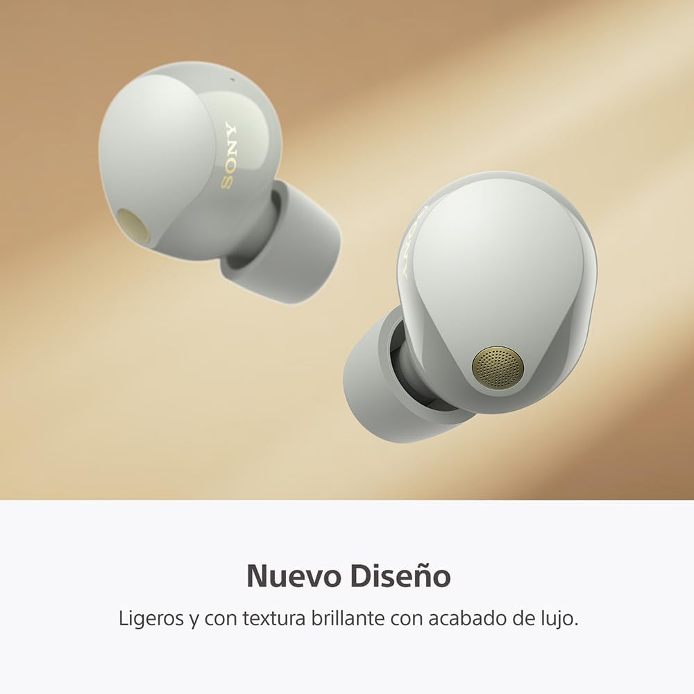 Sony WF-1000XM5 Noise Cancelling Earbuds, Silver (Official Version with Local Warranty)