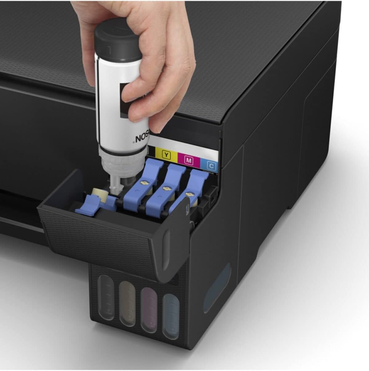 Epson 103 Ecotank Ink Bottle, Black Ink For Printer Refill, 65ml