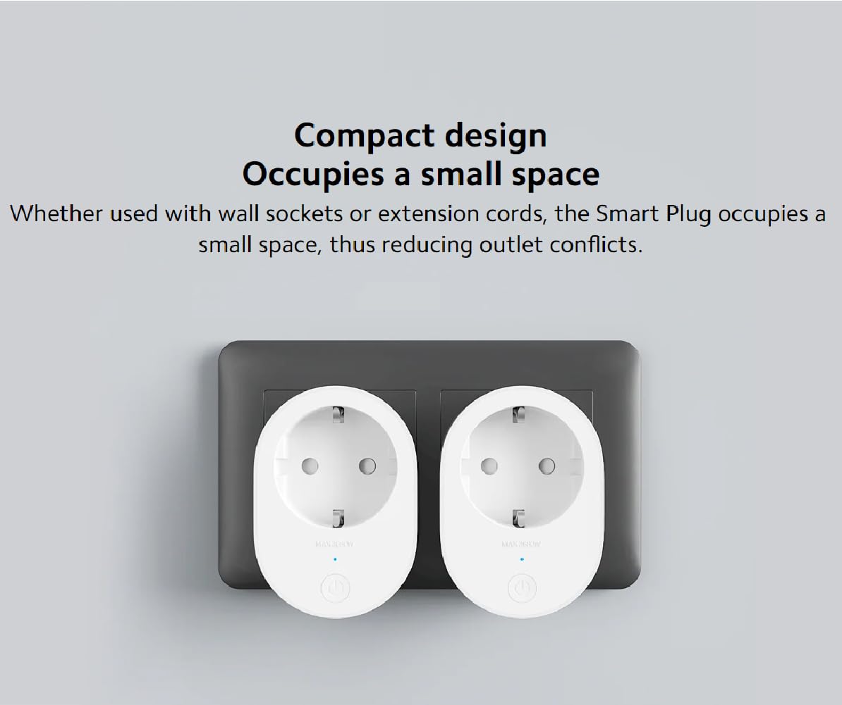 Xiaomi Mi Smart Plug 2 (WiFi), Black