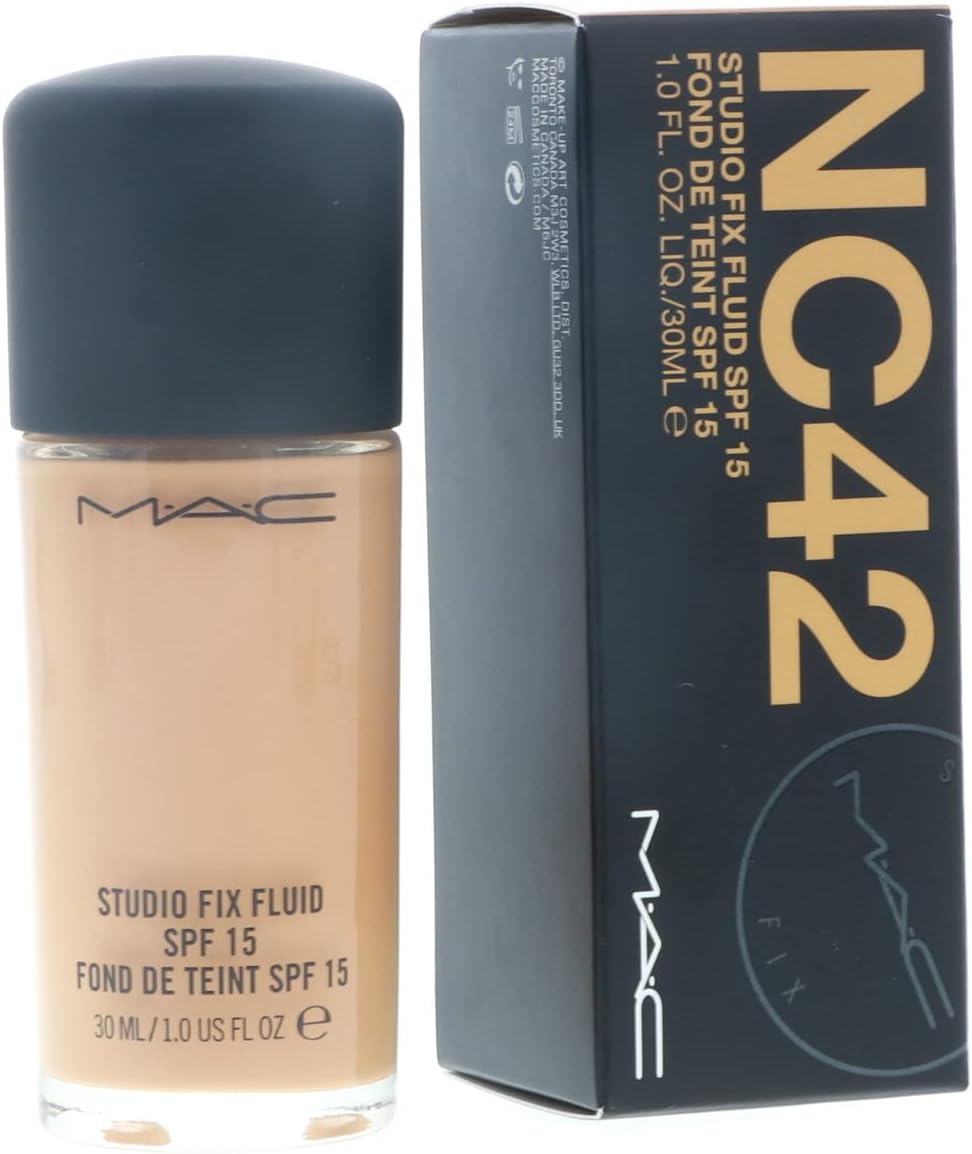 MAC Studio Fix Fluid SPF 15 Foundation - 1.0 oz, NC42