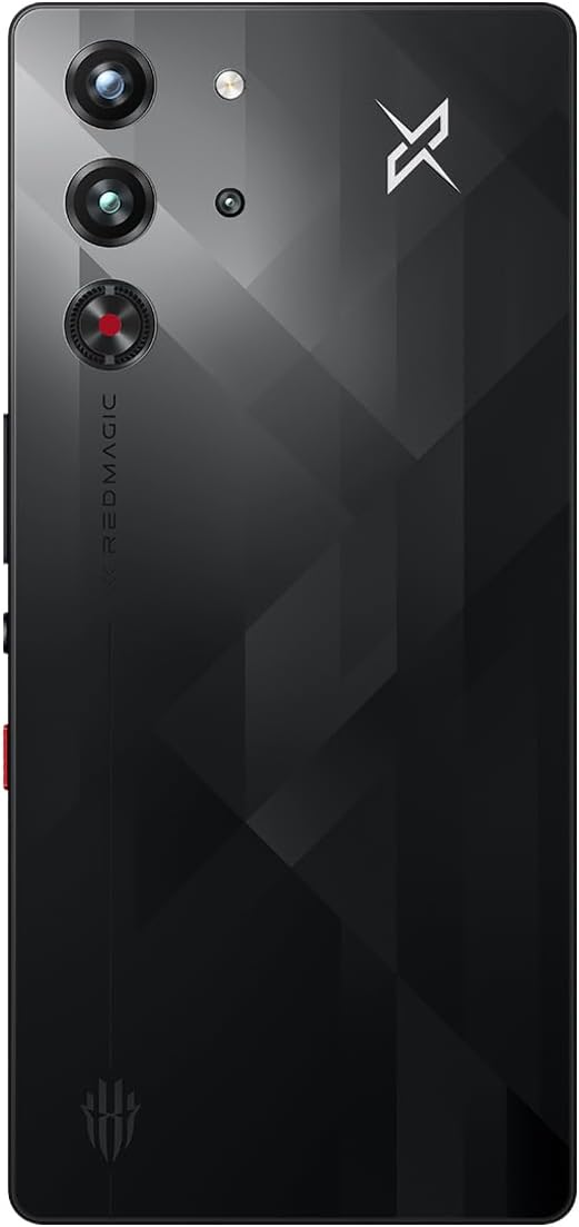REDMAGIC 10 Pro 144Hz Gaming Phone, 5G Android Smartphone, 12GB RAM+256GB ROM, Snapdragon 8 Elite, 6.85" 1.5K AMOLED Full Screen, FHD+, 50MP Camera, Dual-Sim, Unlocked Mobile Phone Black