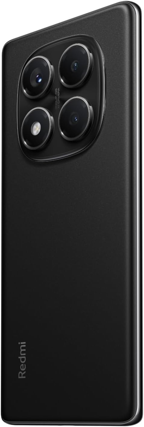Xiaomi Redmi Note 14 Pro 4G Mobile (Midnight Black 8GB RAM, 256GB Storage) | 200MP pro-grade AI camera system |Curved 6.67" 120Hz AMOLED display, | 5500 mAh (typ) battery, with Gift