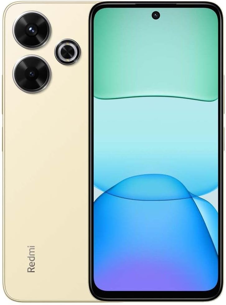 Redmi 13 Mobile, Sandy Gold (8GB Ram+256GB) |Mediatek helio G91 ultra processor| 6.79" FHD+ 90Hz display | Triple Camera 108MP + 2MP, 13MP Front camera | 3-pin charger | 1 year manufacturer warranty