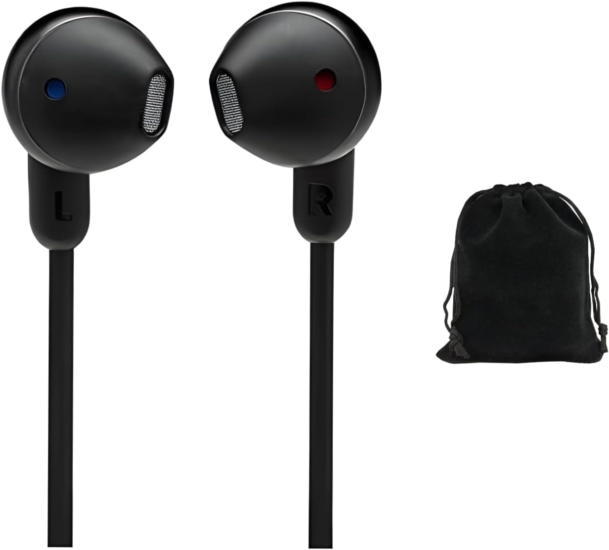 JBL Tune 215BT Wireless Earbud Headphones - Bluetooth 5.0, 16-Hour Battery Life, Pure Bass Sound, Multi-Point Connection, Voice Assistant Support, Tangle-Free, Comfort-Fit Earbuds, Includes Pouch