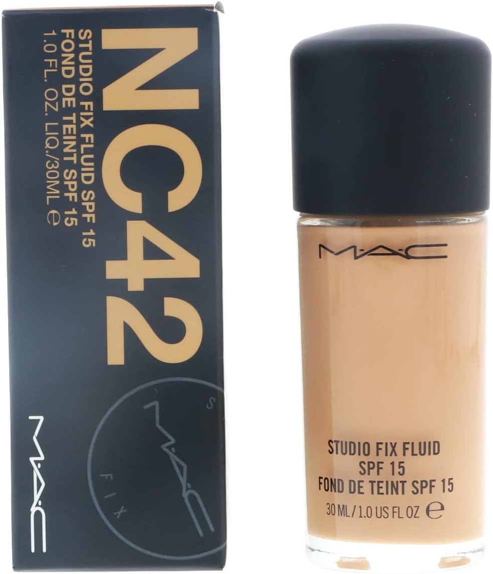 MAC Studio Fix Fluid SPF 15 Foundation - 1.0 oz, NC42