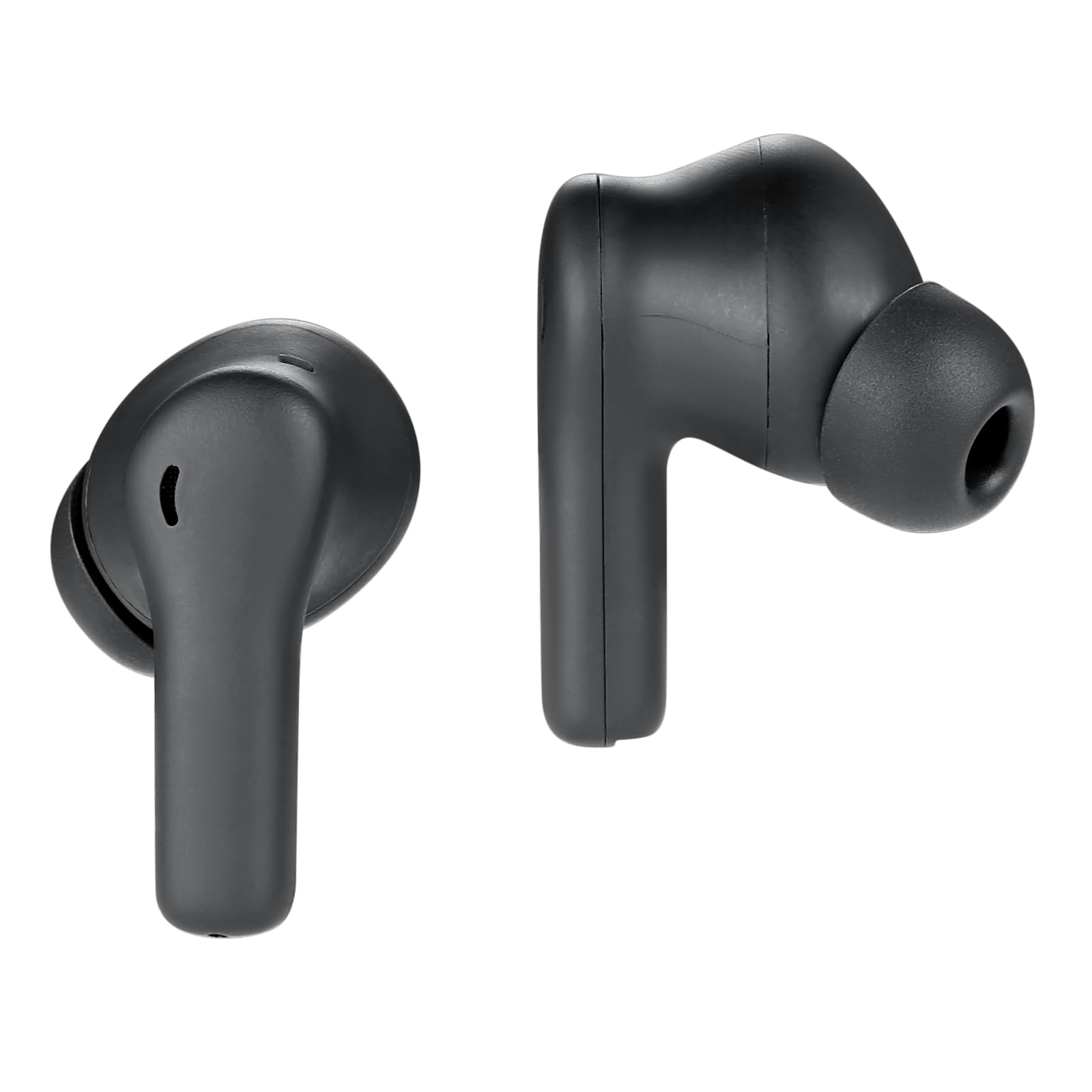 ZOOOK NIRVANA True Wireless Earbuds Bluetooth 5.4 LED Battery Display Case DSP Noise Reduction Deep Bass 30H Playtime Touch Controls USB-C Fast Charge IPX4 Sweat Resistant Black