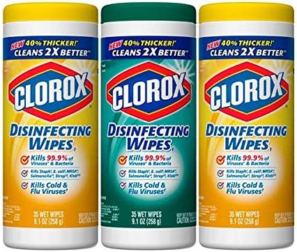 Clorox Citrus Blend Bleach-free Cleaning Wipes - 35 Wipes, Pack of 3 Pieces