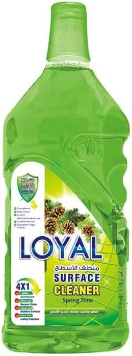 Loyal Surface Cleaner Liquid, Spring Time, Green, 800ml