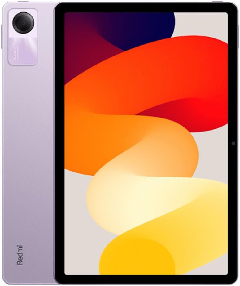 Xiaomi Redmi Pad SE Only WiFi 11" Octa Core 4 Speakers Global ROM Dolby Atmos 8000mAh Bluetooth 5.3 8MP + (33w Dual USB Fast Car Charger Bundle) (Lavender Purple Global, 256GB + 8GB)